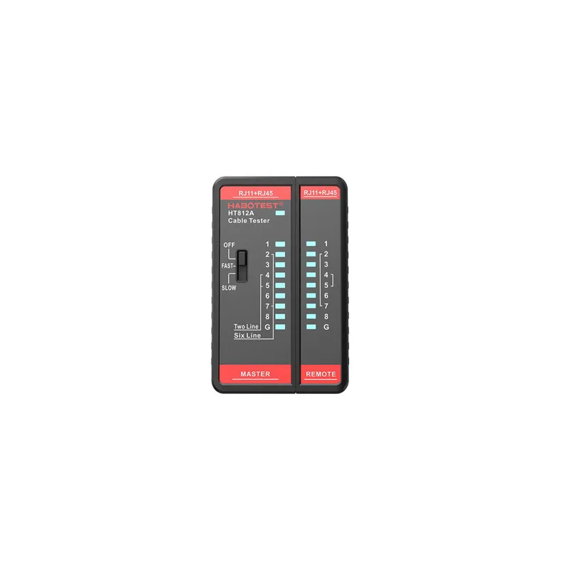 Network cable tester Habotest HT812A  RJ45/RJ14/RJ12/RJ9